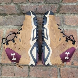 UA Tabor Ridge Hiking Shoes Ankle Boots Women Sz 8